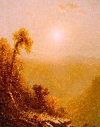 Sanford Robinson Gifford October in the Catskills oil painting